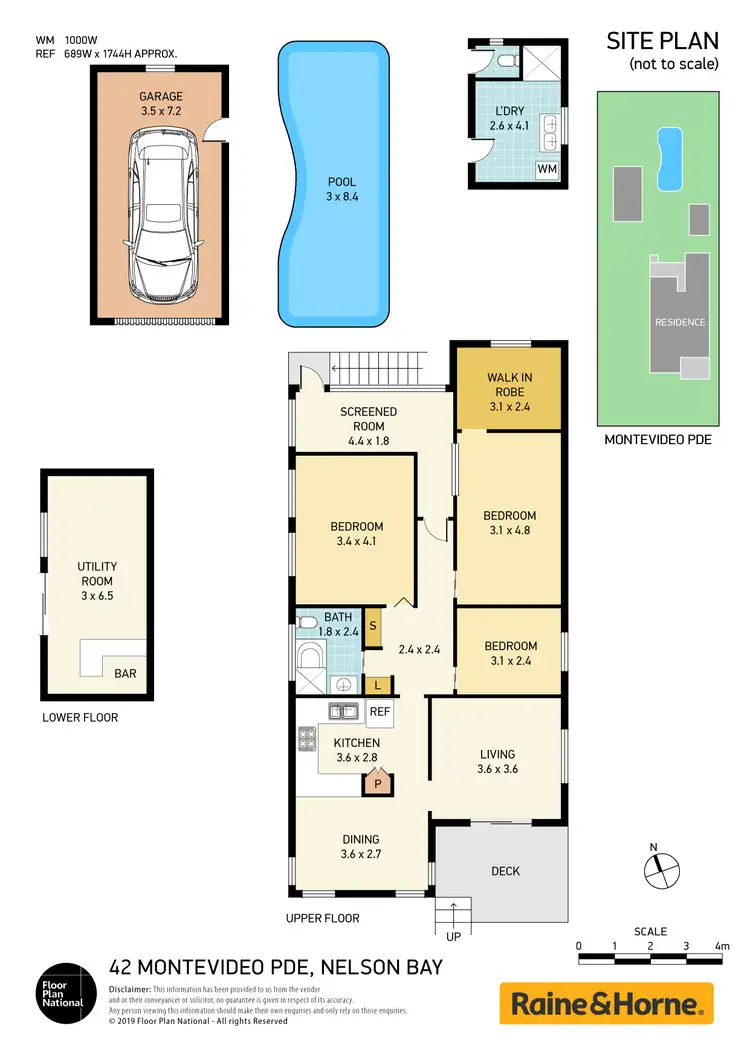 Floorplan of Homely house listing, 42 Montevideo Parade, Nelson Bay NSW 2315