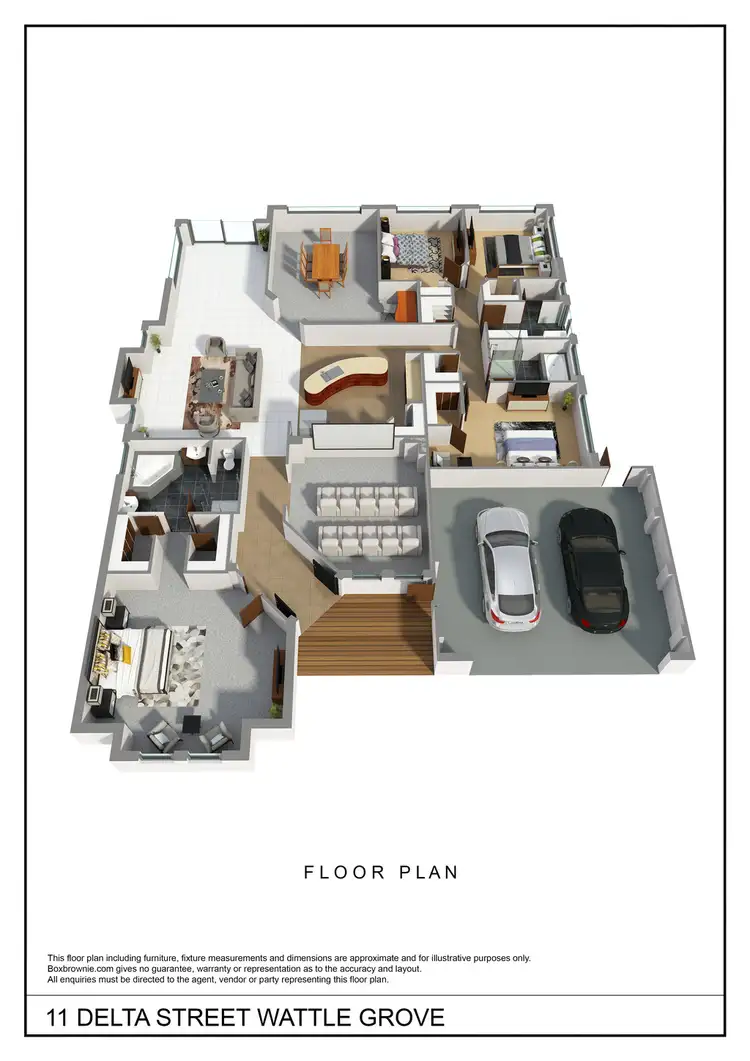 Floorplan of Homely house listing, 11 Delta Street, Wattle Grove WA 6107