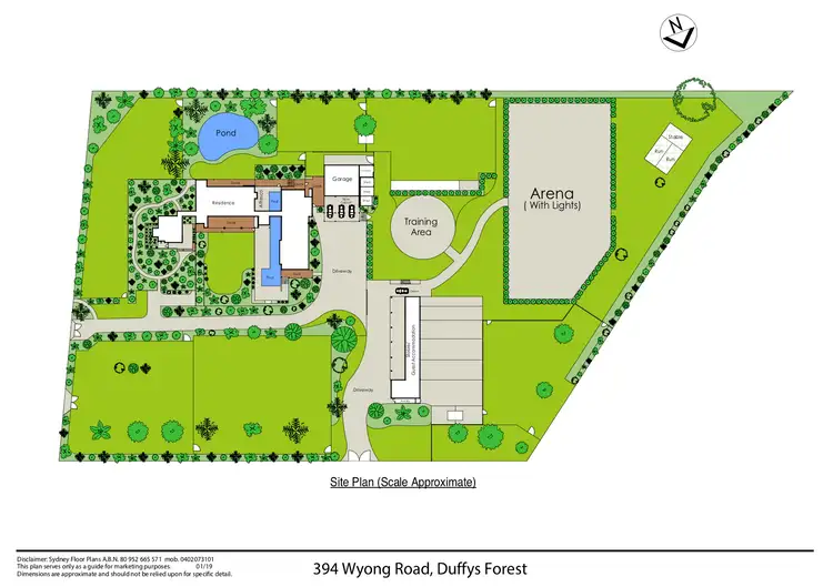 Floorplan of Homely house listing, 394 Wyong Road, Duffys Forest NSW 2084