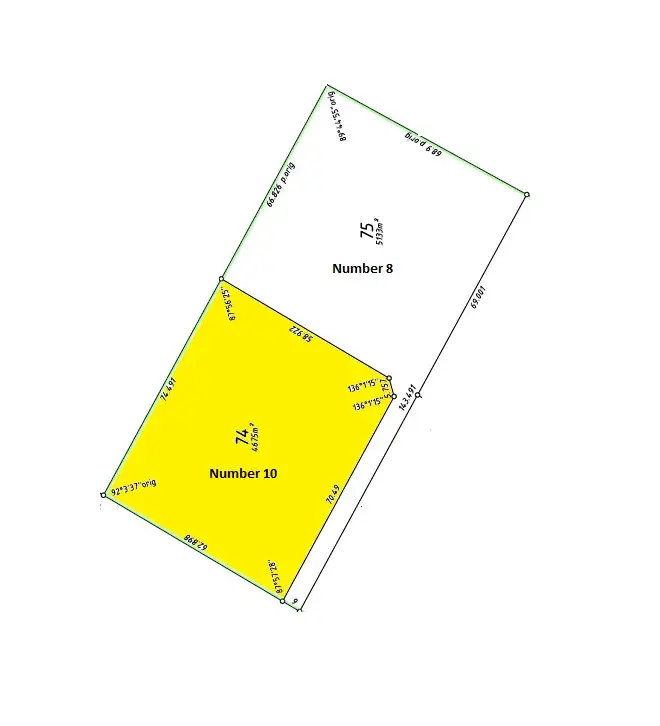 Floorplan of Homely land listing, 10 Phizam Place, Darling Downs WA 6122