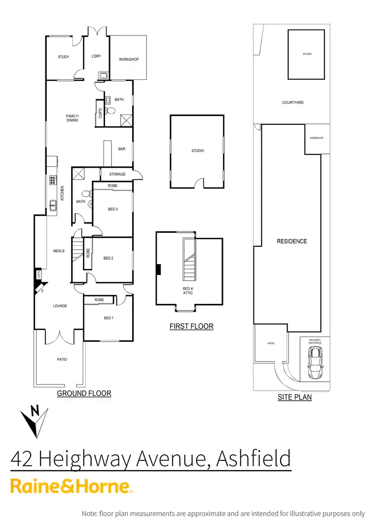 Floorplan of Homely house listing, 42 Heighway Avenue, Ashfield NSW 2131