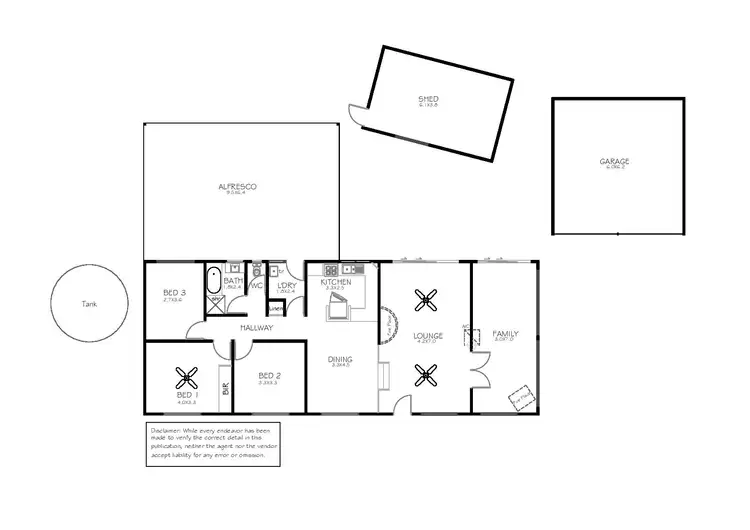Floorplan of Homely house listing, 39 Eric Avenue, Port Lincoln SA 5606