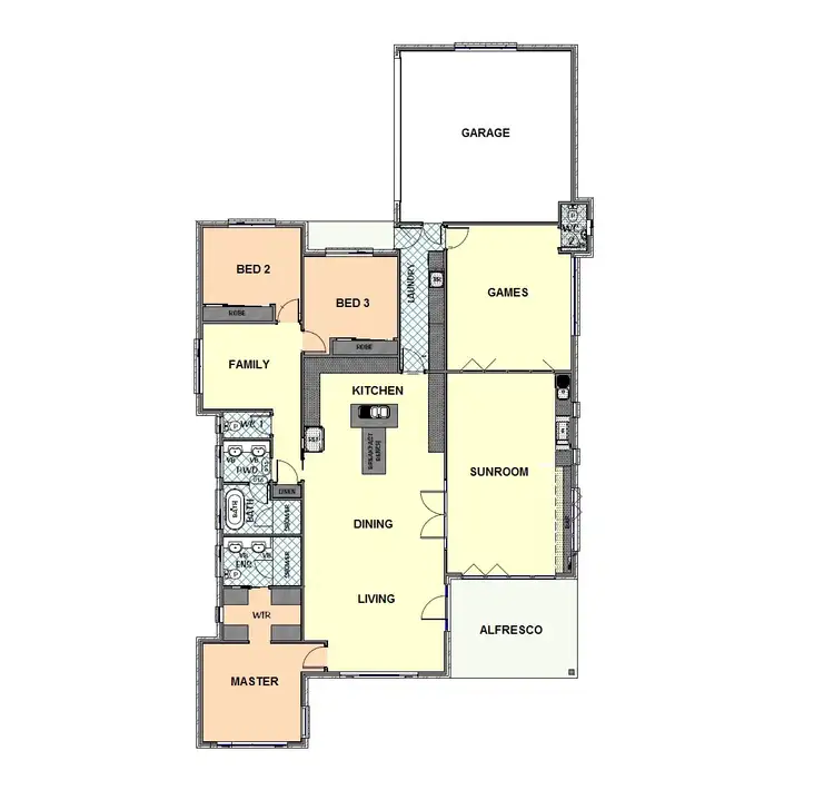 Floorplan of Homely house listing, 34 - 38 Sanctuary Drive, Boston SA 5607