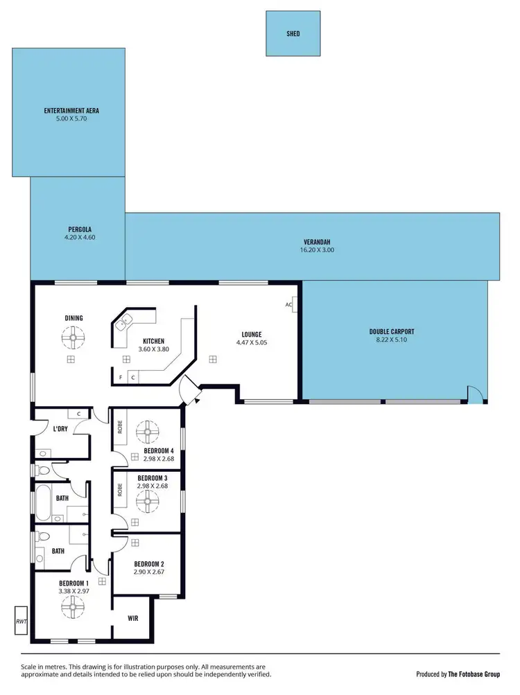 Floorplan of Homely house listing, 9 Northumberland Road, Onkaparinga Hills SA 5163