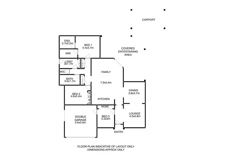 Floorplan of Homely house listing, 1 BULEY COURT, Mount Warren Park QLD 4207