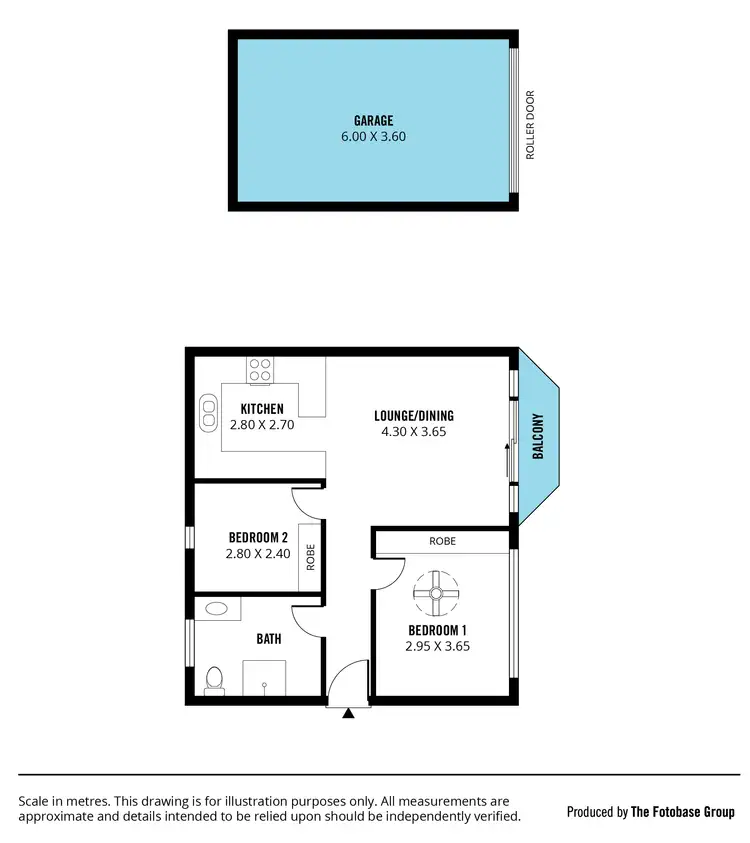 Floorplan of Homely unit listing, 6/41 South Esplanade, Glenelg South SA 5045