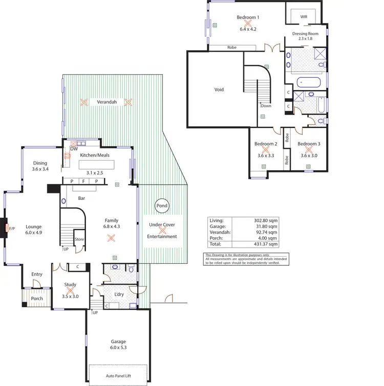 Floorplan of Homely house listing, 17 Quality Court, Wynn Vale SA 5127