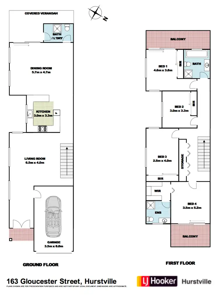 Floorplan of Homely house listing, 163 Gloucester Road, Hurstville NSW 2220