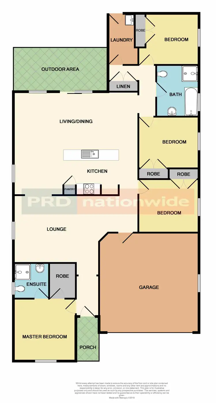 Floorplan of Homely house listing, 6 Peridot Street, Rutherford NSW 2320
