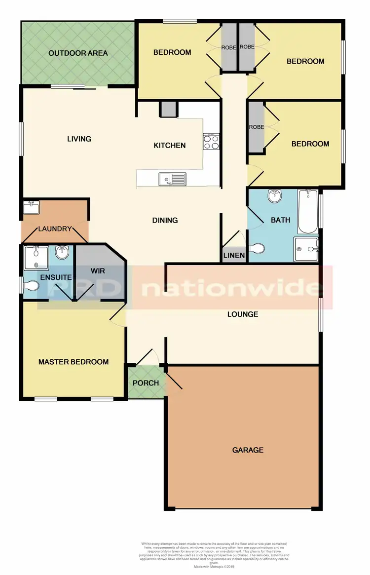 Floorplan of Homely house listing, 44 Mileham Circuit, Rutherford NSW 2320
