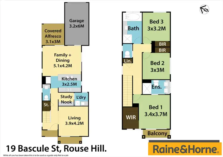 Floorplan of Homely house listing, 19 Bascule Street, Rouse Hill NSW 2155