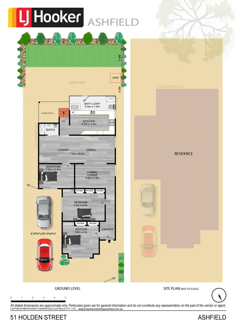 Floorplan of Homely house listing, 51 Holden Street, Ashfield NSW 2131