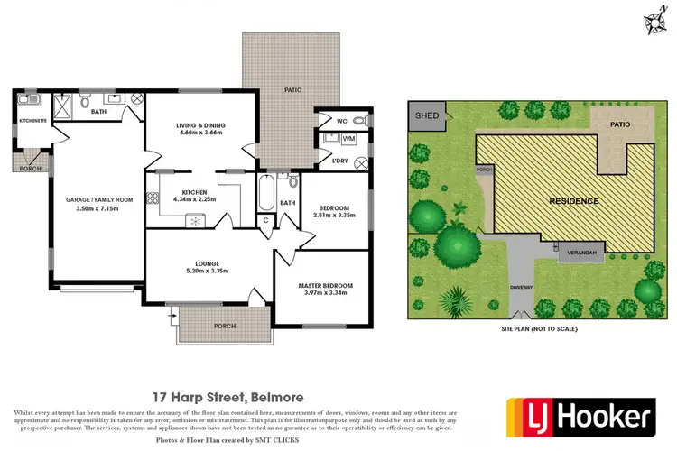 Floorplan of Homely house listing, 17 Harp Street, Belmore NSW 2192