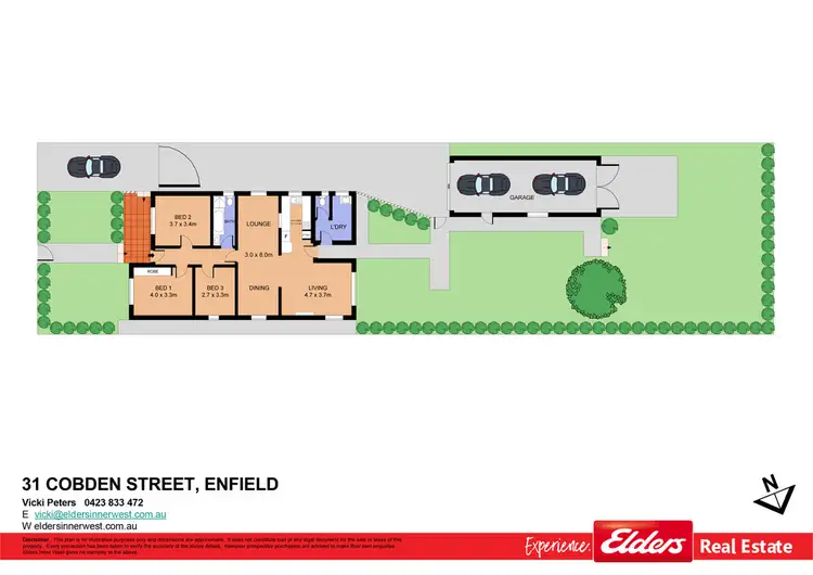 Floorplan of Homely house listing, 31 Cobden Street, Enfield NSW 2136