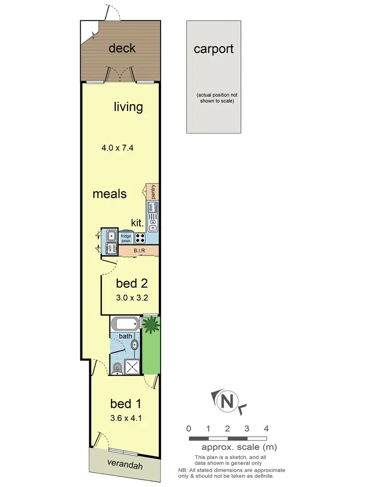 Floorplan of Homely unit listing, 3/41-43 Patterson Street, Bonbeach VIC 3196