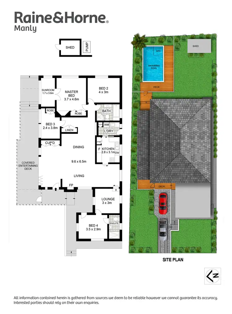 Floorplan of Homely house listing, 5 Lalchere Street, Curl Curl NSW 2096