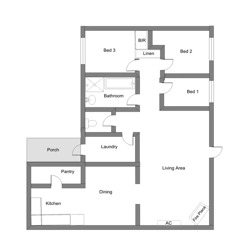 Floorplan of Homely house listing, 41 Densley Avenue, Bordertown SA 5268