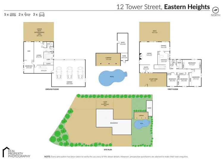 Floorplan of Homely house listing, 12 Tower Street, Eastern Heights QLD 4305