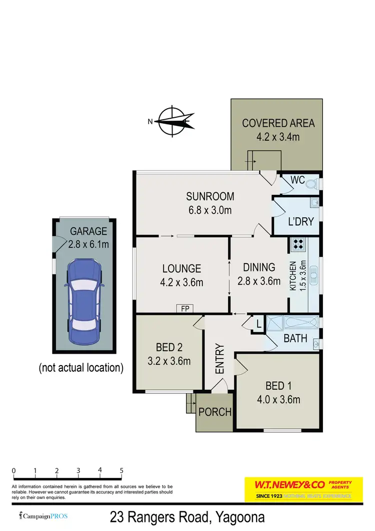 Floorplan of Homely house listing, 23 Rangers Rd, Yagoona NSW 2199