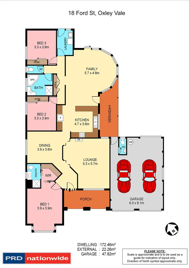 Floorplan of Homely house listing, 18 Ford Street, Tamworth NSW 2340