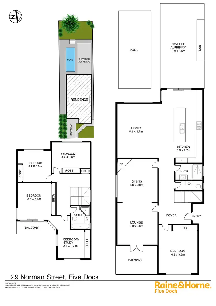 Floorplan of Homely house listing, 29 NORMAN STREET, Five Dock NSW 2046