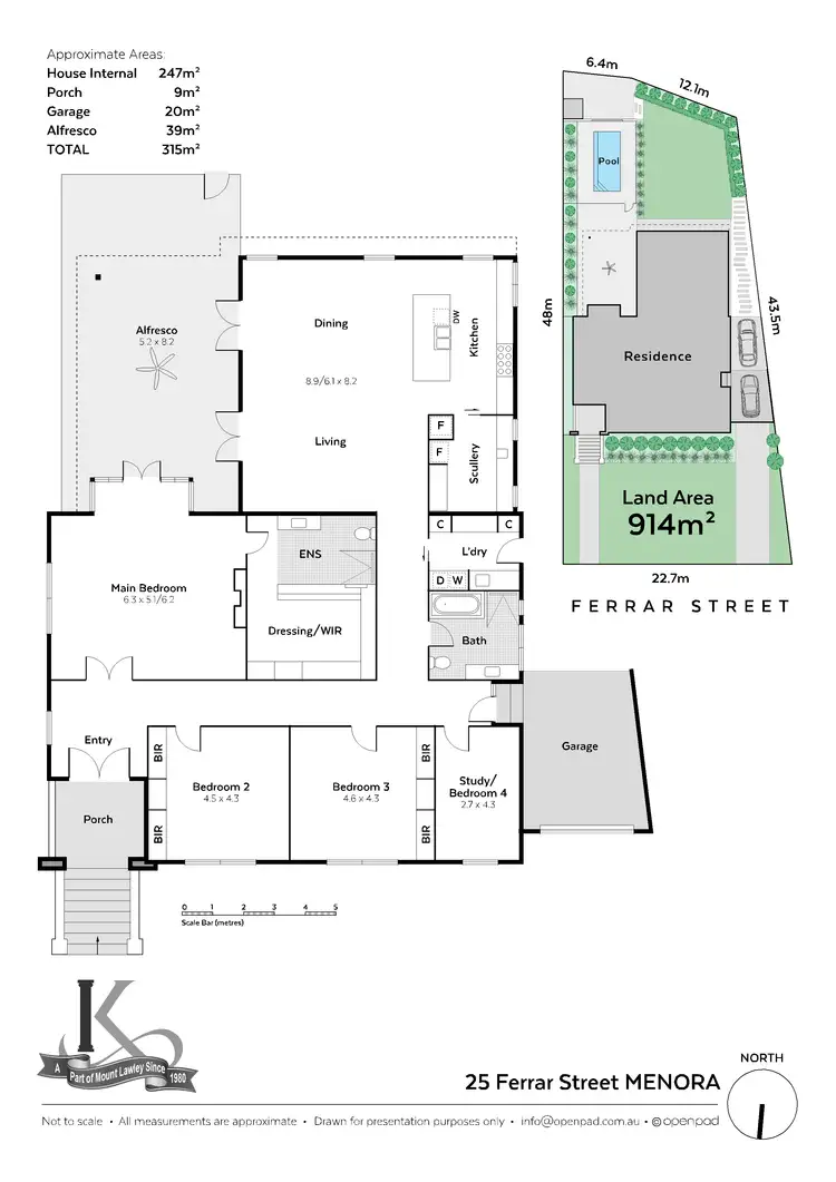 Floorplan of Homely house listing, 25 Ferrar Street, Menora WA 6050