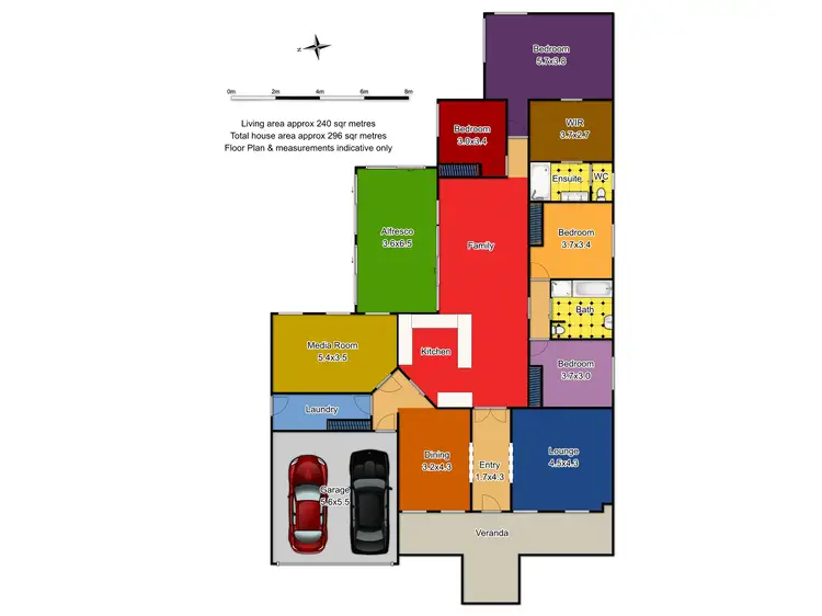 Floorplan of Homely house listing, 46 William Maker Drive, Orange NSW 2800