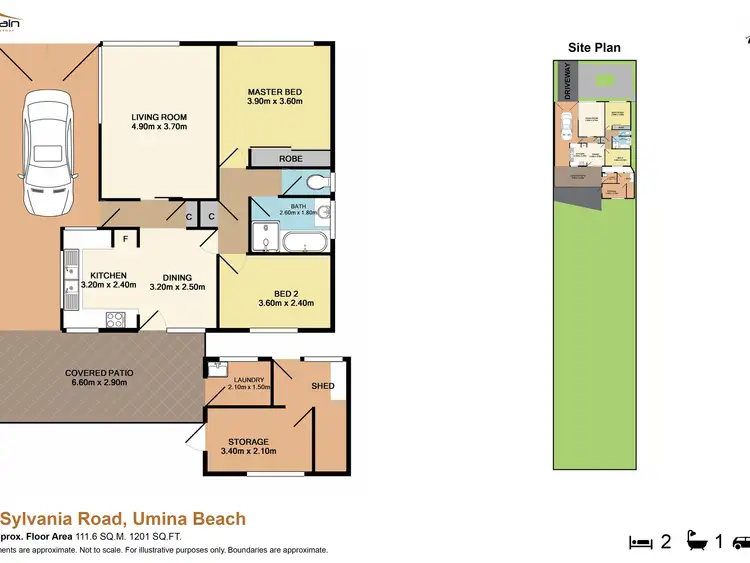 Floorplan of Homely house listing, 11A Sylvania Road, Umina Beach NSW 2257