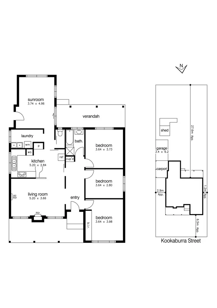 Floorplan of Homely house listing, 11 Kookaburra Street, Altona VIC 3018