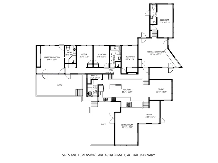 Floorplan of Homely rural property listing, 5 Hawdons Cove, Tuross Head NSW 2537