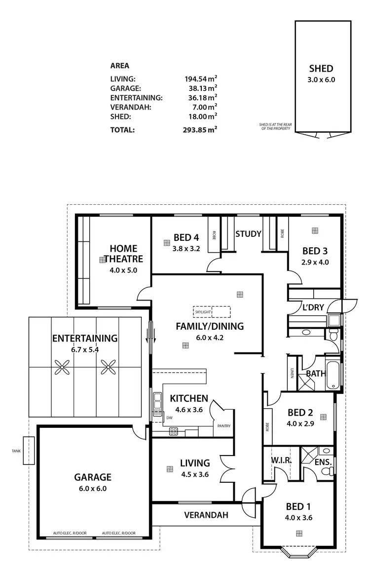 Floorplan of Homely house listing, 6 Formby Street, Strathalbyn SA 5255