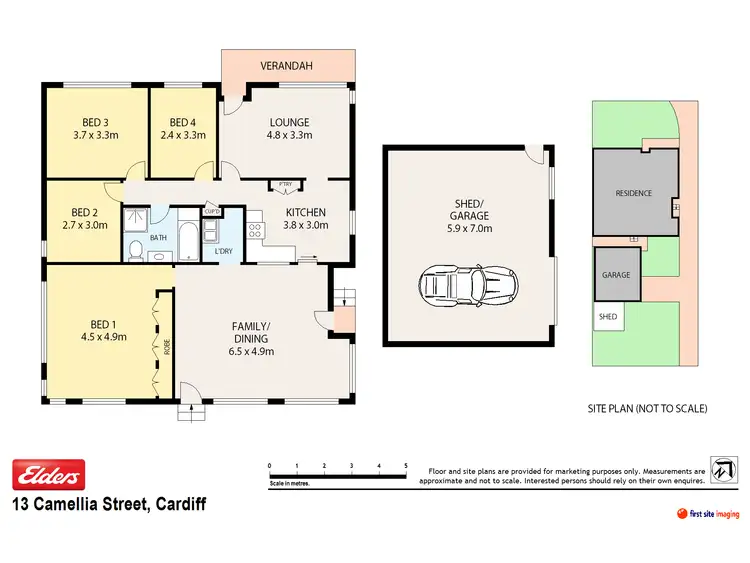 Floorplan of Homely house listing, 13 CAMELLIA STREET, Cardiff NSW 2285