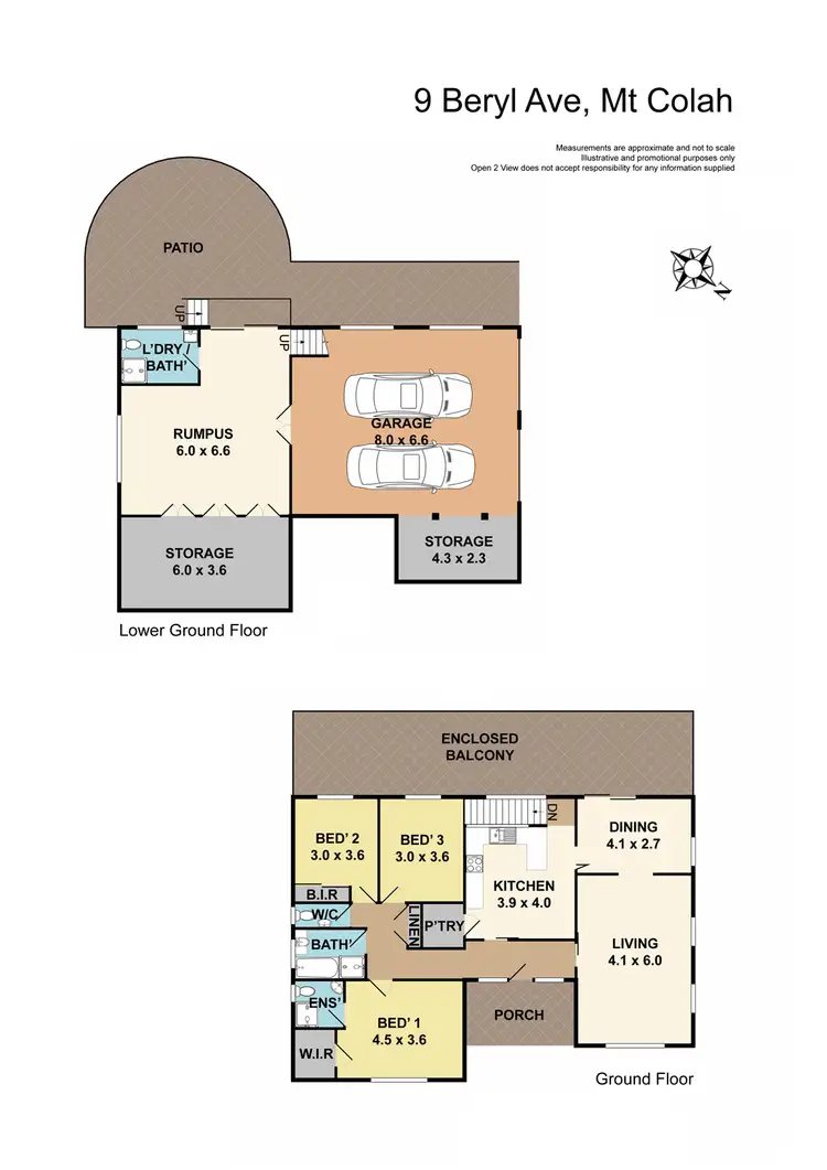 Floorplan of Homely house listing, 9 Beryl Avenue, Mount Colah NSW 2079
