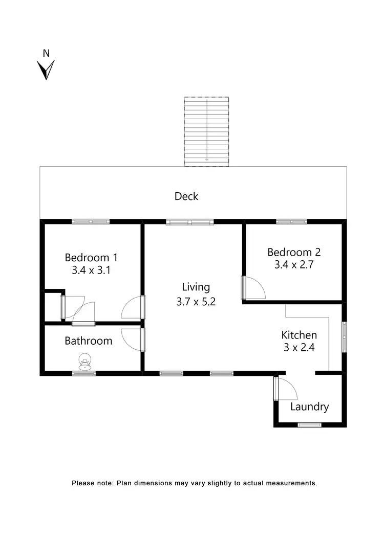 Floorplan of Homely house listing, 2851 Glenelg Highway, Linton VIC 3360