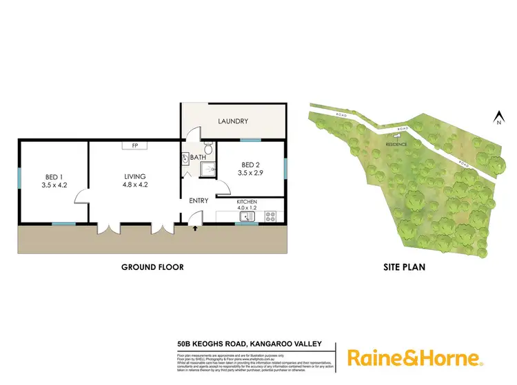 Floorplan of Homely house listing, 50B Keoghs Road, Kangaroo Valley NSW 2577