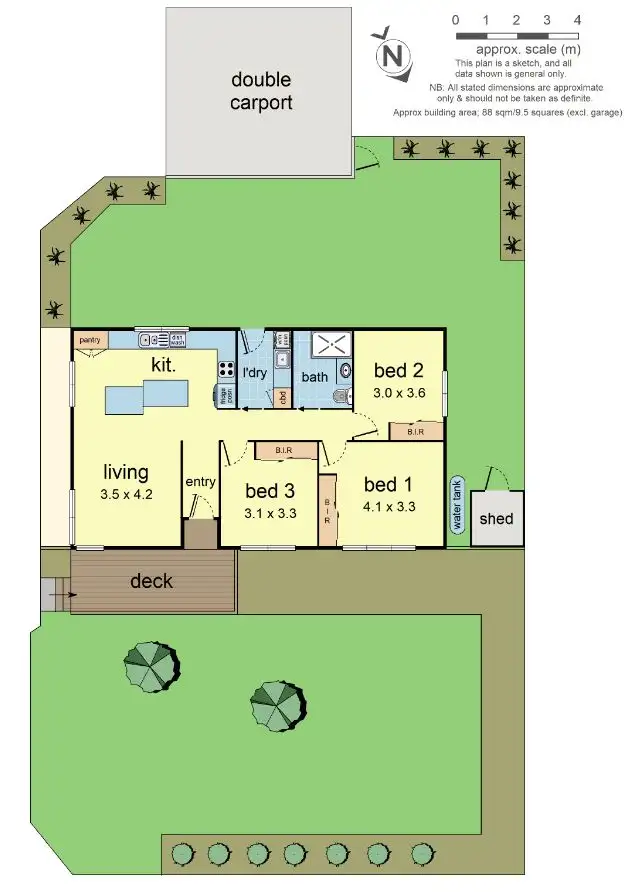 Floorplan of Homely house listing, 1/17 Victoria Road, Bayswater VIC 3153