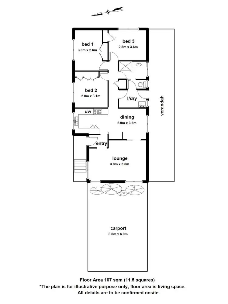 Floorplan of Homely house listing, 46 Park Drive, Belgrave VIC 3160