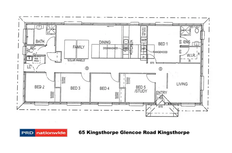 Floorplan of Homely house listing, 65 Kingsthorpe-Glencoe Road, Kingsthorpe QLD 4400