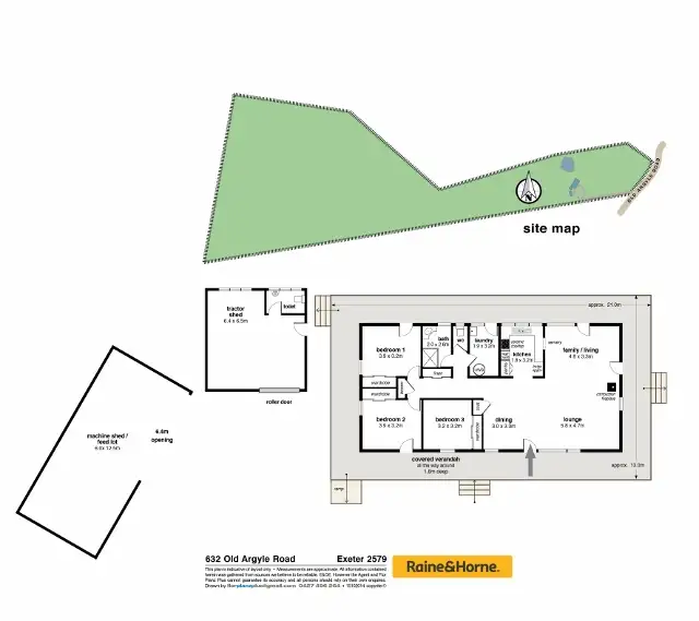 Floorplan of Homely house listing, 632 Old Argyle Road, Exeter NSW 2579