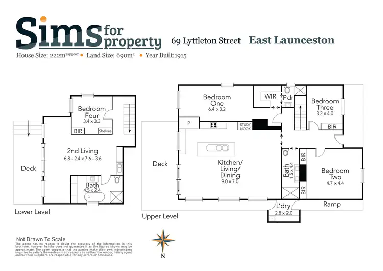Floorplan of Homely house listing, 69 Lyttleton Street, East Launceston TAS 7250
