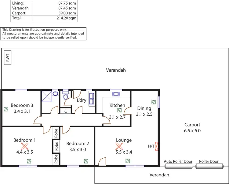 Floorplan of Homely house listing, 23 Barker Avenue, Findon SA 5023