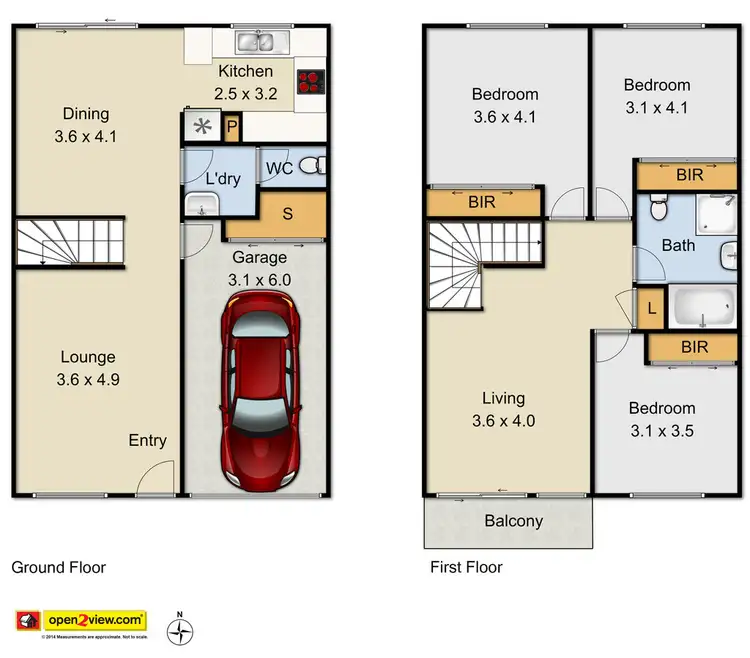 Floorplan of Homely townhouse listing, 10/51-57 Meacher Street, Mount Druitt NSW 2770