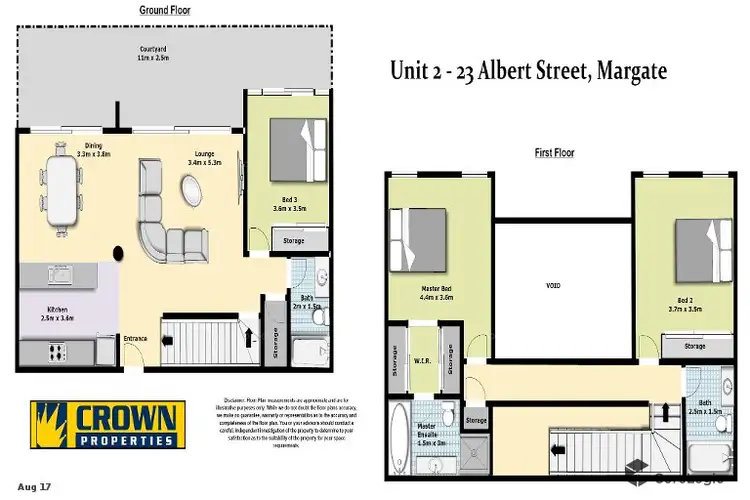 Floorplan of Homely apartment listing, 2/23 Albert St, Margate QLD 4019
