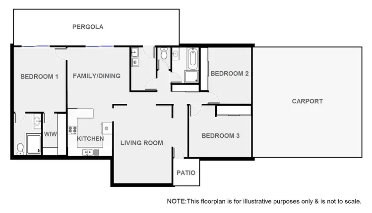Floorplan of Homely house listing, 4 Bundemar Street, Wongarbon NSW 2831