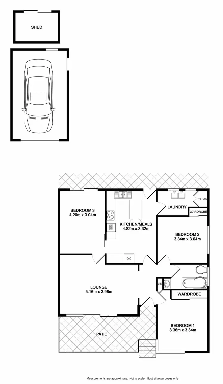 Floorplan of Homely house listing, 35 Farnsworth Avenue, Campbelltown NSW 2560