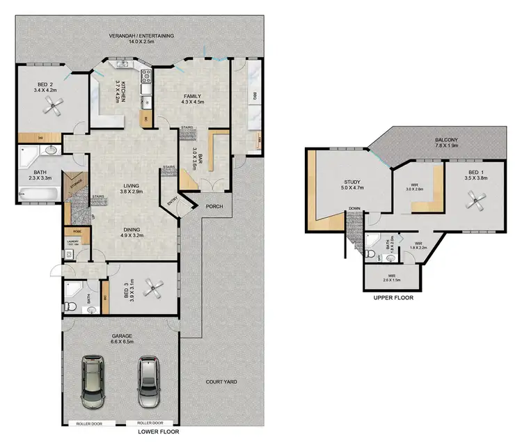 Floorplan of Homely house listing, 10 Harbour Court, West Lakes SA 5021