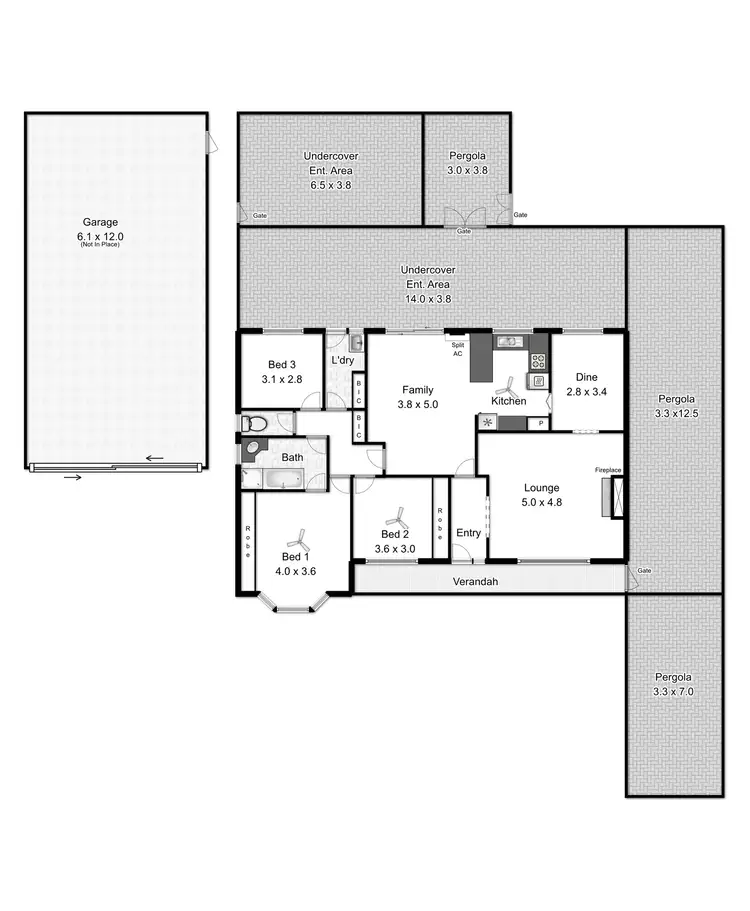 Floorplan of Homely house listing, 83-89 (Lot 1) Rivers Lane, Mclaren Vale SA 5171