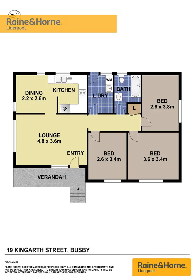 Floorplan of Homely house listing, 19 Kingarth Street, Busby NSW 2168