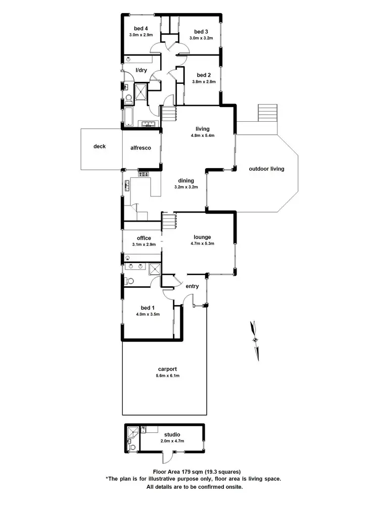 Floorplan of Homely house listing, 14 Benton Road, Healesville VIC 3777