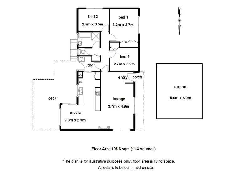 Floorplan of Homely house listing, 6 Hillcrest Grove, Healesville VIC 3777